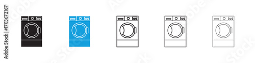 Laundry Icon collection for web design