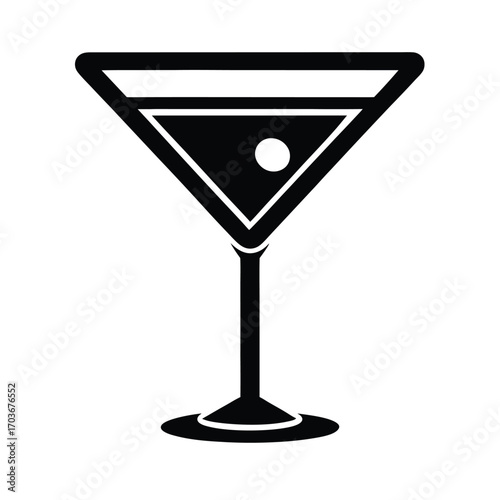 Cocktail Martini Glass Icon