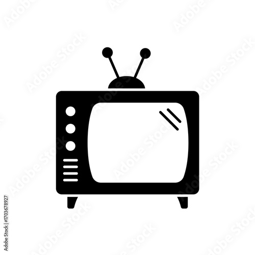 Icon a Television, isolated against a clean background.