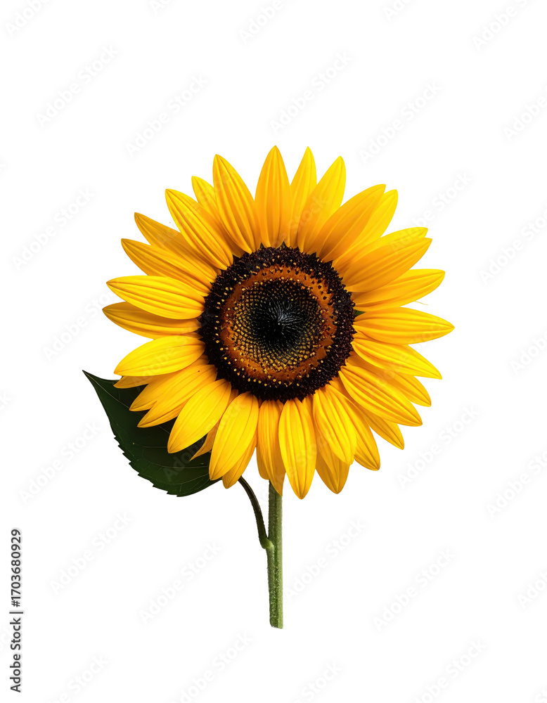 Obraz premium Close-up of a vibrant sunflower (3)