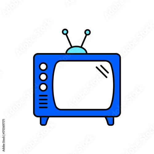 Icon a Television, isolated against a clean background.