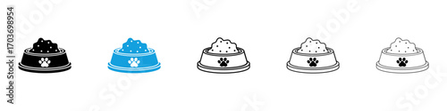 Pet bowl icon