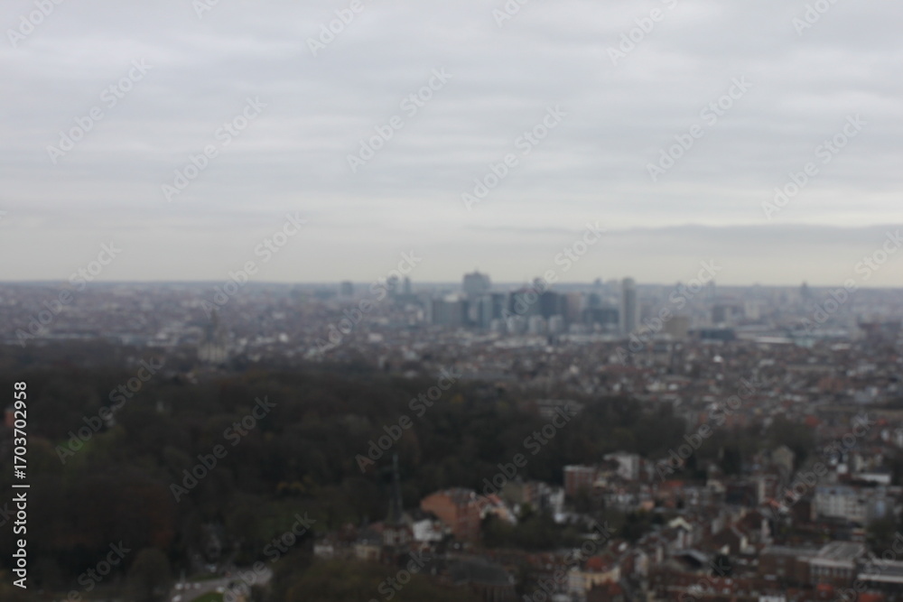 Fototapeta premium view of the city