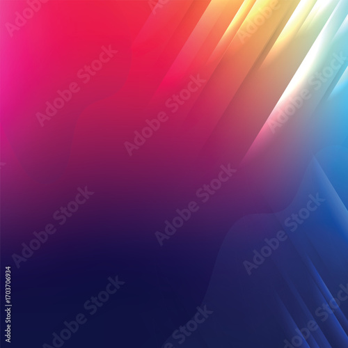 Colorful Abstract Gradient Background with Dynamic Lines A Modern Design with a Vibrant and Eye Catching Composition.eps