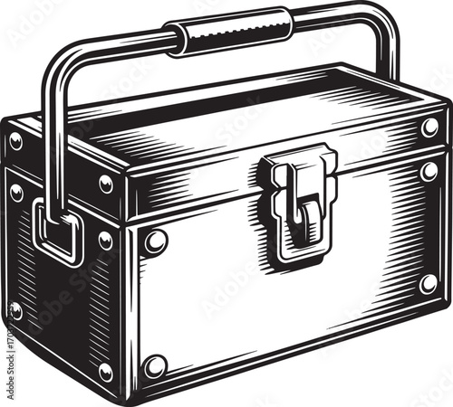 Toolbox Vector Illustration for Construction and Repair Designs with Transparent Background