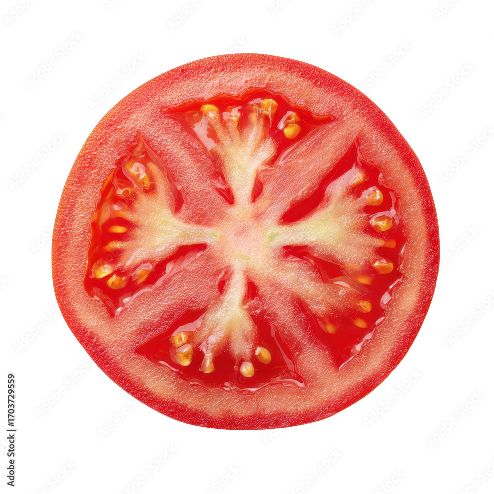 custom made wallpaper toronto digitalFreshly sliced tomato showing rich red color and juicy interior ideal for salads or sandwiches