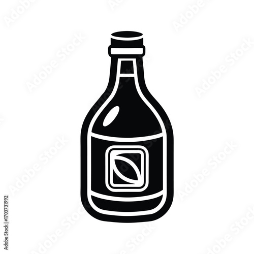 Cold Brew Coffee Bottle Icon