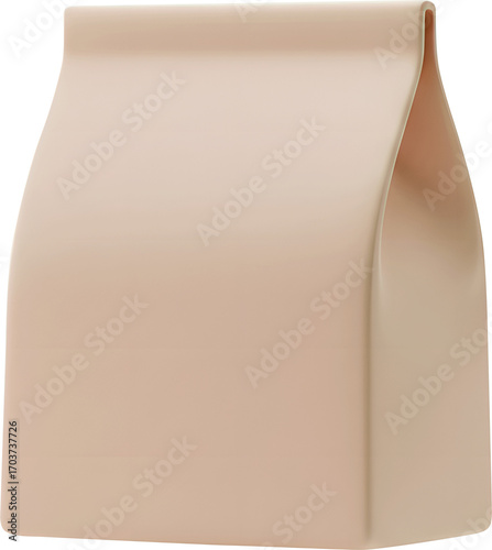 A minimalist 3D delivery bag