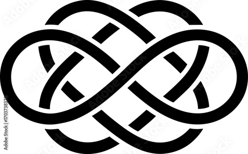 Traditional Celtic Trinity Knot Icon