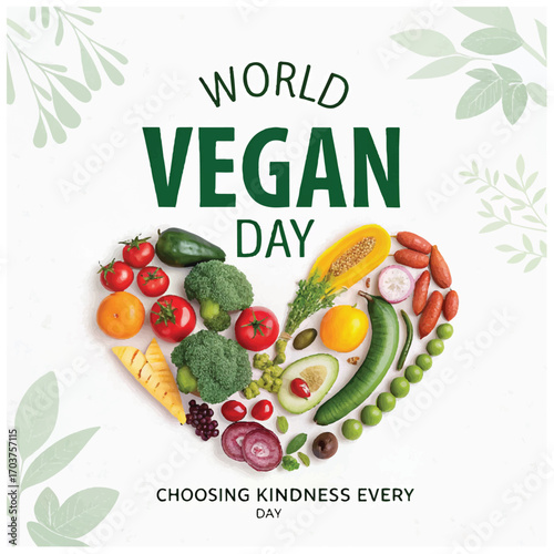 World Vegan Day promotes compassionate lifestyle choices encouraging sustainability health and animal welfare

