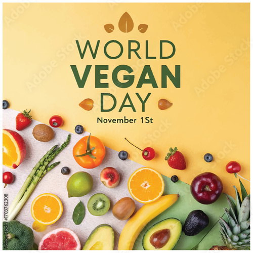 World Vegan Day promotes compassionate lifestyle choices encouraging sustainability health and animal welfare
