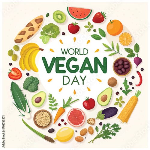 World Vegan Day promotes compassionate lifestyle choices encouraging sustainability health and animal welfare

