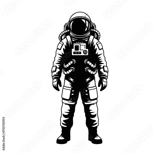 Astronaut Illustration