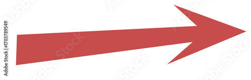 Free Download RED Arrow Vector Element Shape Icon Pointing Rightward - GFXLoad