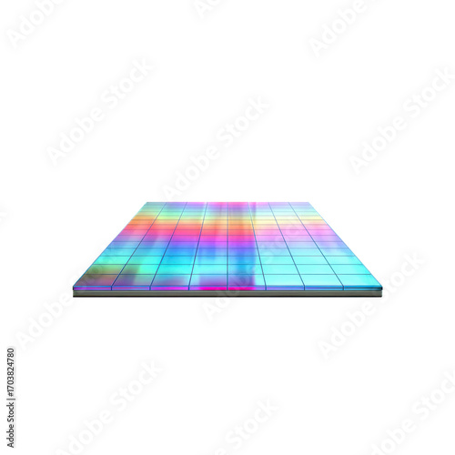 Colorful LED Dance Floor Panel Modern, Illuminated Stage Lighting