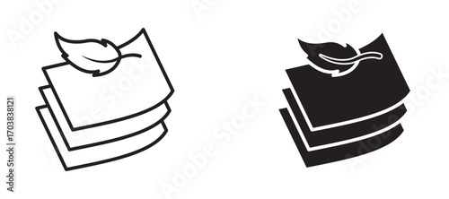 Soft fabric Icons in solid and liner versions.