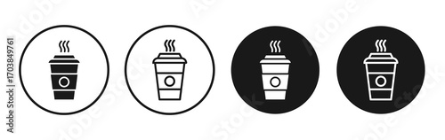 Togo Cup icon vector illustrations set for app and web