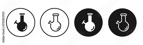 Bong icon vector illustrations set for app and web