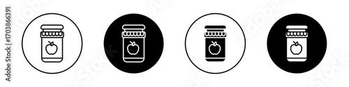 Jam icons vectors for web designs.