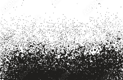 spray painted detail in black on transparent. Abstract graffiti stroke effect for grunge art, street design, and creative modern illustration. Bold spray texture backdrop.