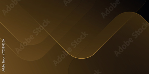 Brown and gold gradient abstract background with luxurious and elegant gold geometric design. Modern background concept for covers, brochures, banners, and cards. EPS. 2