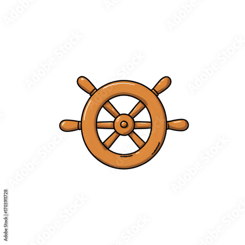 ship steering wheel