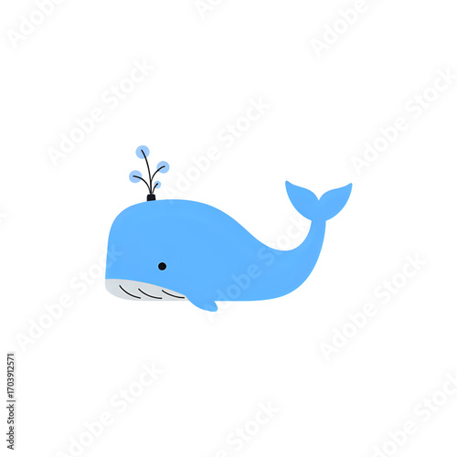 Fish Blue whale 