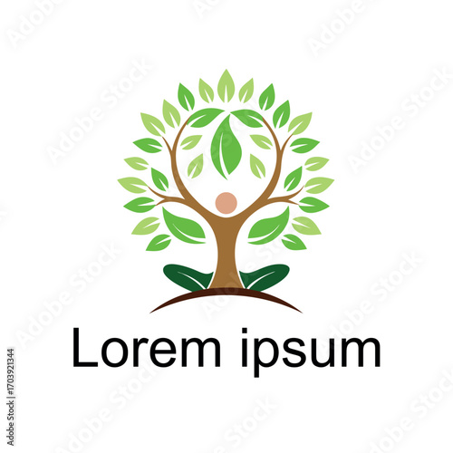 yoga tree logo