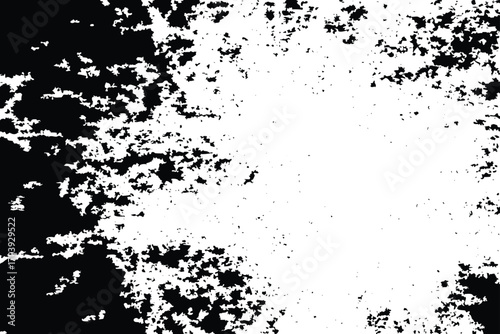 Overlays stamp texture Grunge background of black and white. concrete and other. Distressed uneven grunge background. Sketch grunge design. Use for poster, cover, banner