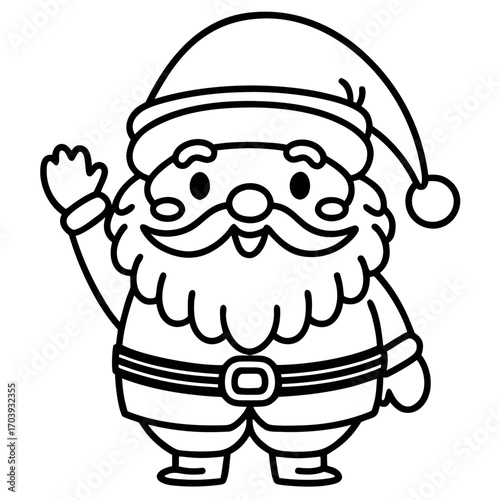 santa claus cartoon
