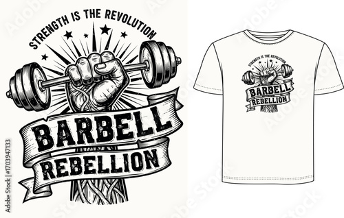 Workout T Shirt Design