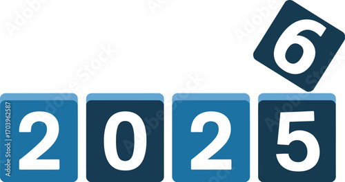 New year date blocks changing from year two thousand twenty six