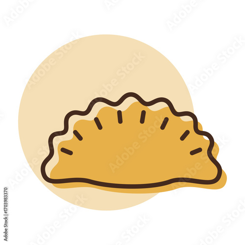 Traditional Cheburek or Yantik Pastry