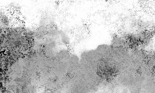 Subtle halftone grunge urban concrete texture vector. Distressed overlay texture. Grunge overlay background. Abstract mild textured effect. Vector Illustration. Black