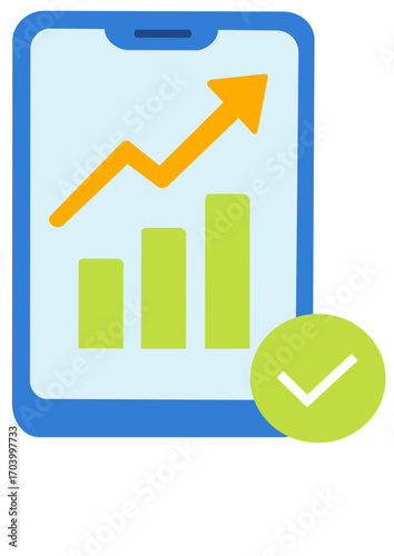 social media marketing illustration