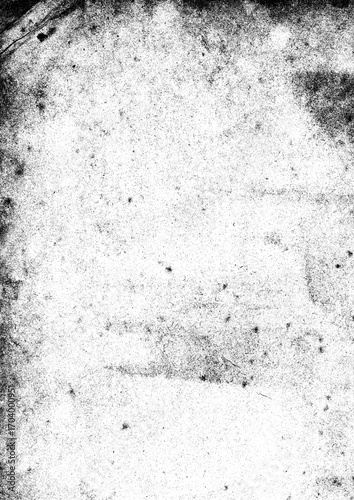 Large vintage paper texture with a transparent background