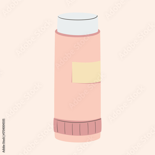 paint gouache jar dye vector illustration. paint Bottle Art Product.
