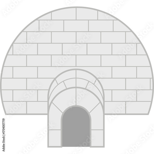 Igloo House Vector