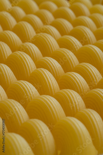 pasta on white background
