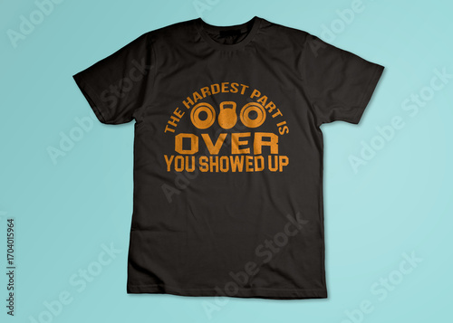 Gym, Fitness  T-shirt design