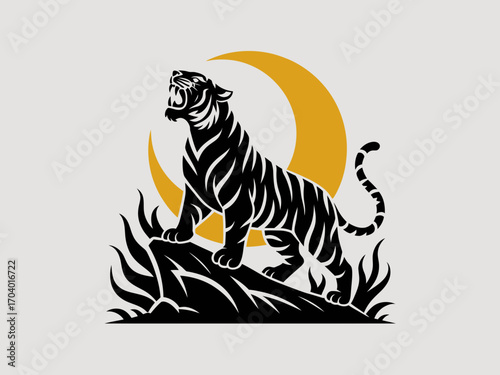 tiger tattoo vector