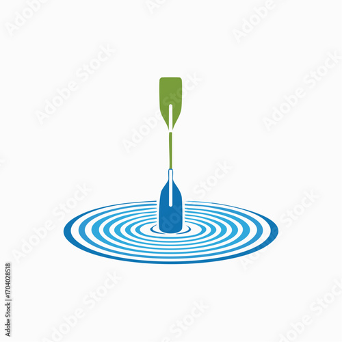 Rowing Oar Symbol