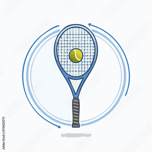 Tennis Racket Icon