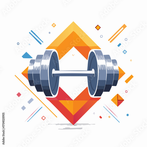 Dumbbell Strength Icon