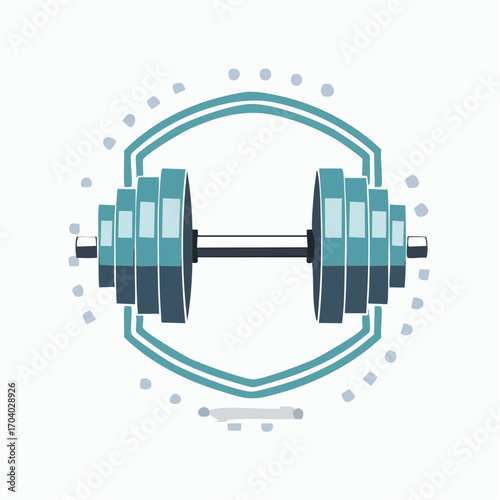 Dumbbell Strength Icon