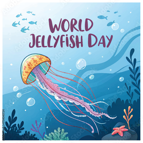 World Jellyfish Day celebrates fascinating jellyfish raising awareness about ocean conservation and biodiversity
