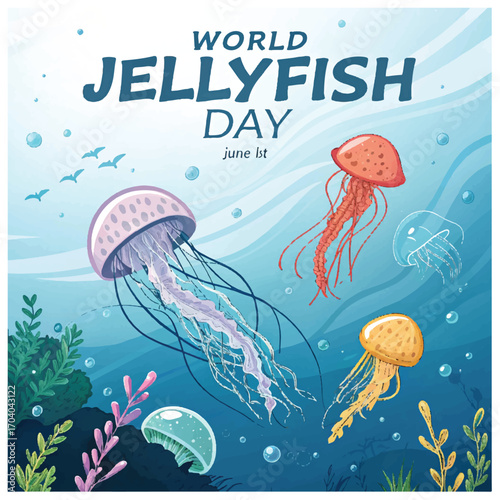 World Jellyfish Day celebrates fascinating jellyfish raising awareness about ocean conservation and biodiversity
