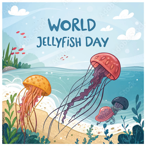 World Jellyfish Day celebrates fascinating jellyfish raising awareness about ocean conservation and biodiversity
