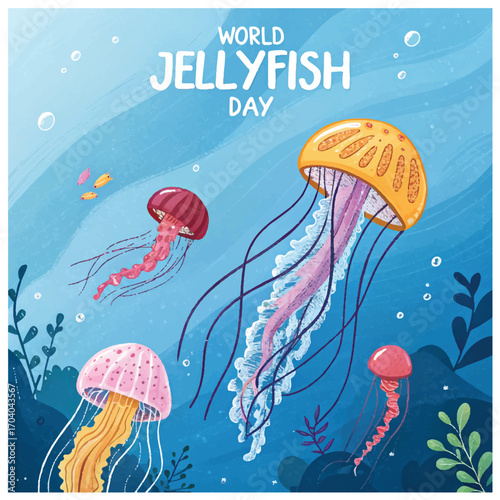 World Jellyfish Day celebrates fascinating jellyfish raising awareness about ocean conservation and biodiversity
