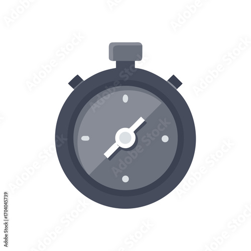 stopwatch isolated on white